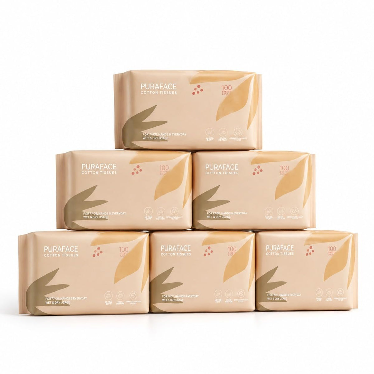 Puraface Wipes: Face Wipes, 100% Cotton
